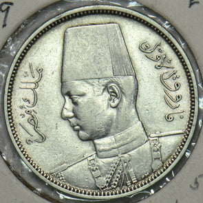 Egypt 1939 AH1358 5 Piastres 297681 combine shipping