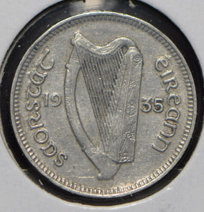 Ireland 1935 3 Pence Hare animal  191194 combine shipping
