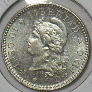 Argentina 1883 10 Centavos BU 297111 combine shipping