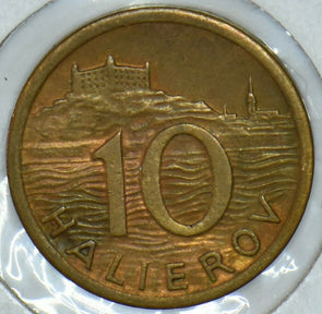 Slovakia 1939 10 Halierov 291615 combine shipping