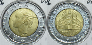 Italy 1996 500 Lira UNC 904734 combine shipping