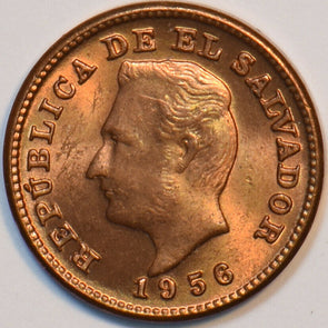 El Salvador 1956 Centavo 295375 combine shipping