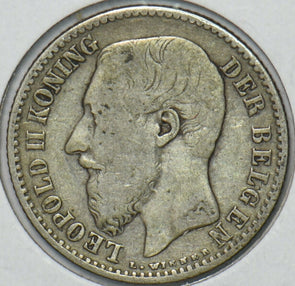 Belgium 1886 Franc 195044 combine shipping