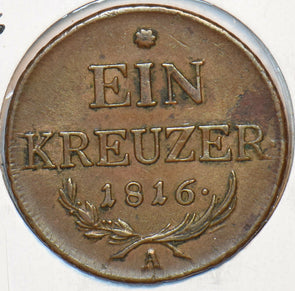 Austria 1816 Kreuzer Eagle animal 295860 combine shipping