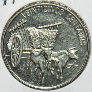 Dominican Republic 1991 25 Centavos Ox animal UNC 903810 combine shipping