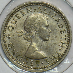 New Zealand 1959 3 Pence 903651 combine shipping