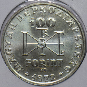 Hungary 1972 100 Forint 1000th Anniversary of Saint Stephen's birth 295038 combi