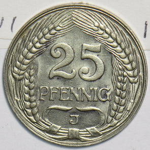 Germany 1910 25 Pfennig 298343 combine shipping