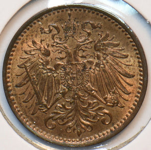 Austria 1894 Heller Eagle animal 193393 combine shipping