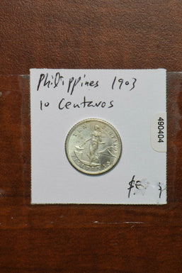 Philippines 1903 10 Centavos Eagle animal 490404 combine shipping