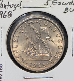 Portugal 1968 5 Escudos  292185 combine shipping