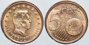 Luxembourg 2002 5 Cents 904777 combine shipping