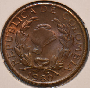 Colombia 1960 5 Centavos 196136 combine shipping