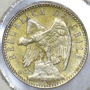 Chile 1915 5 Centavos Condor animal 291206 combine shipping