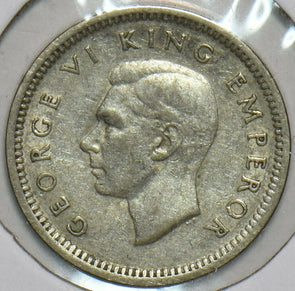 New Zealand 1942 3 Pence 903674 combine shipping