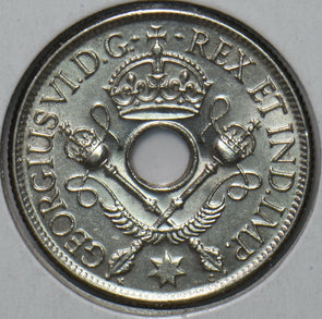 New Guinea 1938 Shilling 294544 combine shipping