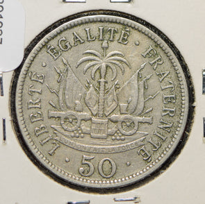 Haiti 1908 50 Centimes  291937 combine shipping