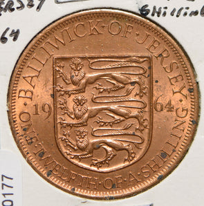 Jersey 1964 1/12 Shilling  150177 combine shipping