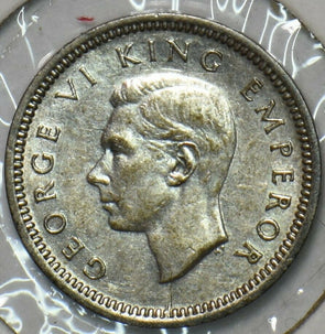 New Zealand 1942 3 Pence 152370 combine shipping