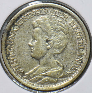 Netherlands 1919 25 Cents 194259 combine shipping