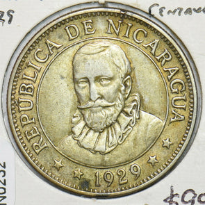 Nicaragua 1929 50 Centavos N0232 combine shipping