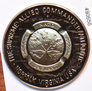 1969 Medal Proof Nato Saclant 20th Anniversary Commemorative 490556 combine sh