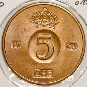 Sweden 1960 5 Ore 903993 combine shipping