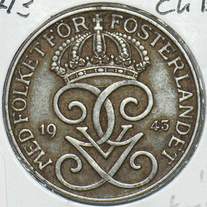Sweden 1943 5 Ore 197079 combine shipping