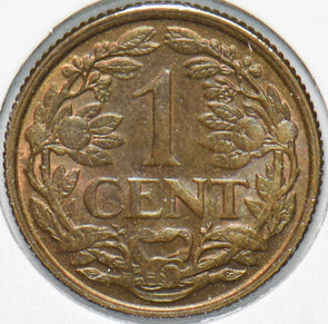 Netherlands Antilles 1954 Cent Lion animal 192297 combine shipping