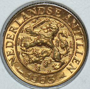 Netherlands Antilles 1963 Cent 291596 combine shipping