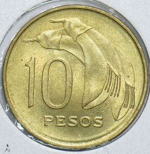 Uruguay 1968 10 Pesos 198532 combine shipping