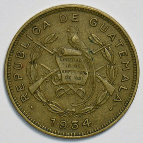 Guatemala 1934 Centavo Quetzal animal 298255 combine shipping