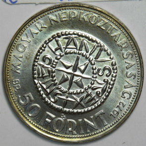 Hungary 1972 50 Forint Horse animal UNC 240690 combine shipping