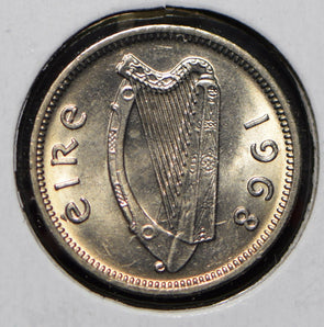 Ireland 1968 3 Pence Hare animal  291951 combine shipping
