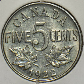 Canada 1922 5 Cents 152198 combine shipping