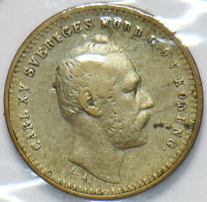 Sweden 1864 10 Ore 192667 combine shipping