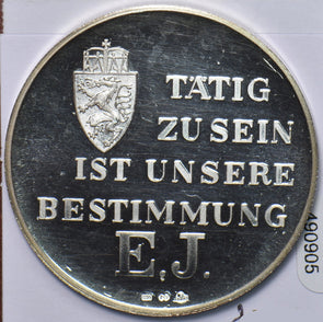 Germany 1982 Medal Erzherzog Johann (*1782 t1859) Silber-Medaille 1982, von Stob