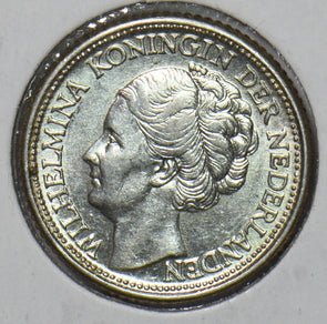 Netherlands 1943 25 Cents 490102 combine shipping