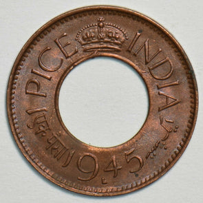 India British 1945 Pice 491403 combine shipping