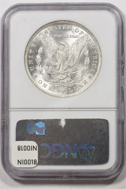 1884-O Morgan Dollar Silver NGC MS63 NI0018