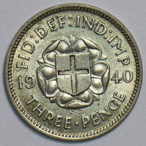 Great Britain 1940 3 Pence/Threepence 153149 combine shipping