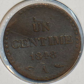 France 1848 A Centime 195662 combine shipping