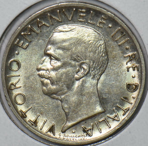 Italy 1930 R 5 Lire Eagle animal 295880 combine shipping
