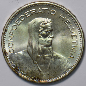 Switzerland 1965 5 Francs 193593 combine shipping