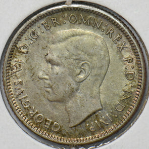 Australia 1944 S Shilling Merino ram animal 150607 combine shipping