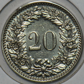Switzerland 1927 20 Rappen 196216 combine shipping