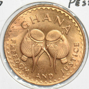 Ghana 1967 Pesewa 298419 combine shipping