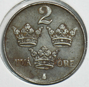 Sweden 1950 2 Ore 152862 combine shipping