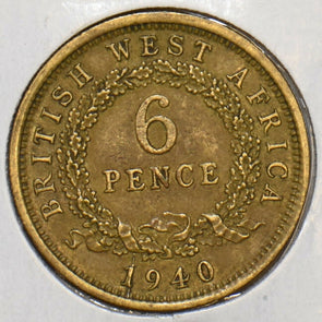 British West Africa 1940 6 Pence 903831 combine shipping