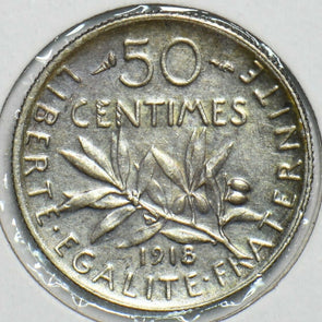 France 1918 50 Centimes 197142 combine shipping